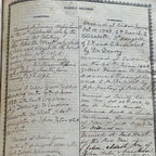 JOHN ADAMS * JSA * Autograph Family Bible Signed & Gifted to his Granddaughter