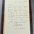 LOUIS PASTEUR * PSA/DNA * Autograph Letter Testing His Vaccine for Pigs Signed