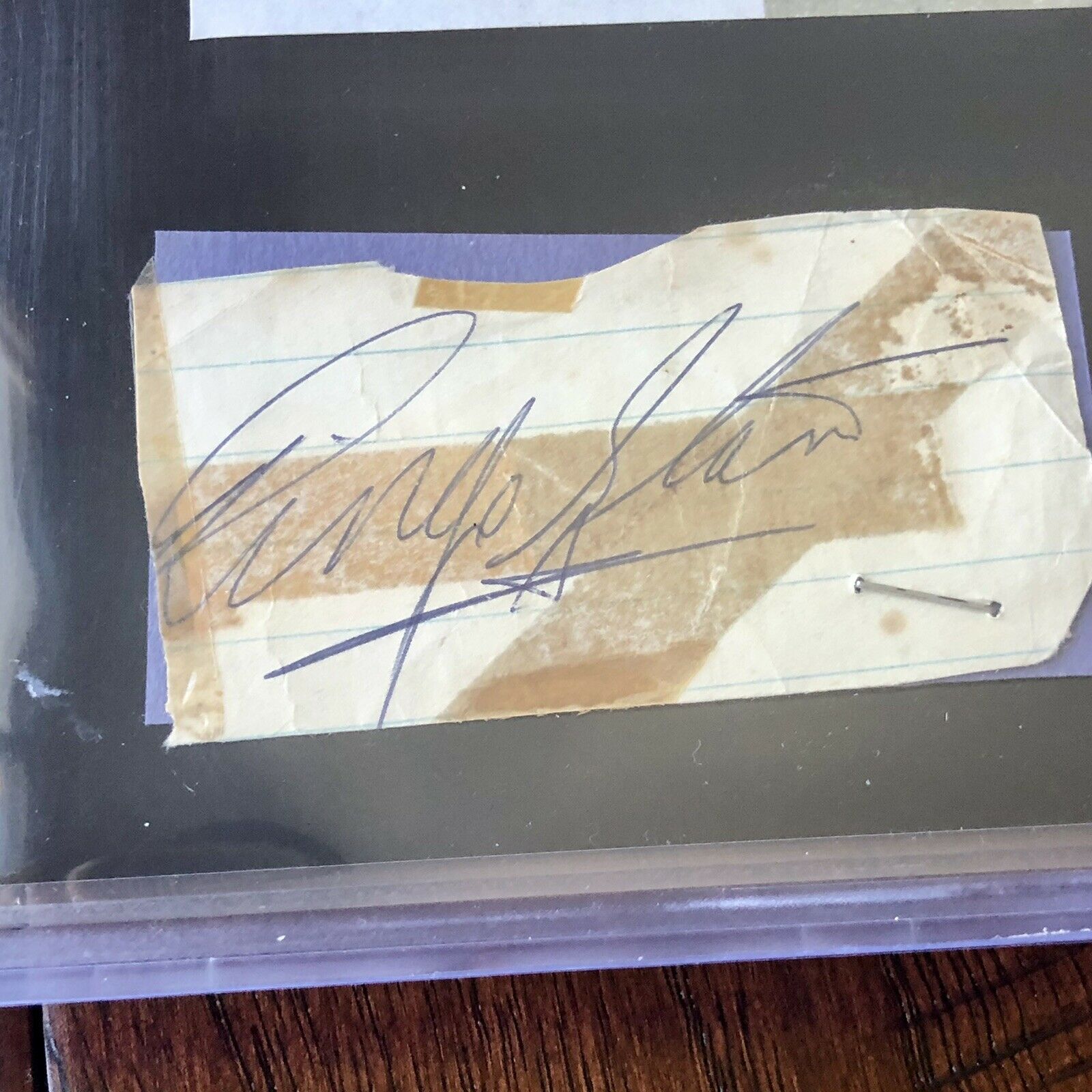 THE BEATLES * BAS Beckett Slab * Autograph Signed Cut Signatures * John Lennon