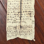 VICTOR HUGO * PSA/DNA * “LES MISERABLES” Handwritten Autograph Draft Not Signed