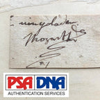 WOLFGANG AMADEUS MOZART * PSA/DNA * Autograph Cut Signature Signed * Requiem