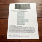 WINSTON S. CHURCHILL * JSA LOA * Hand Signed Naturalization Document Autograph *