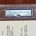 J.R.R. TOLKIEN * PSA/DNA * Autograph Typed Letter Re: LORD OF THE RINGS Signed