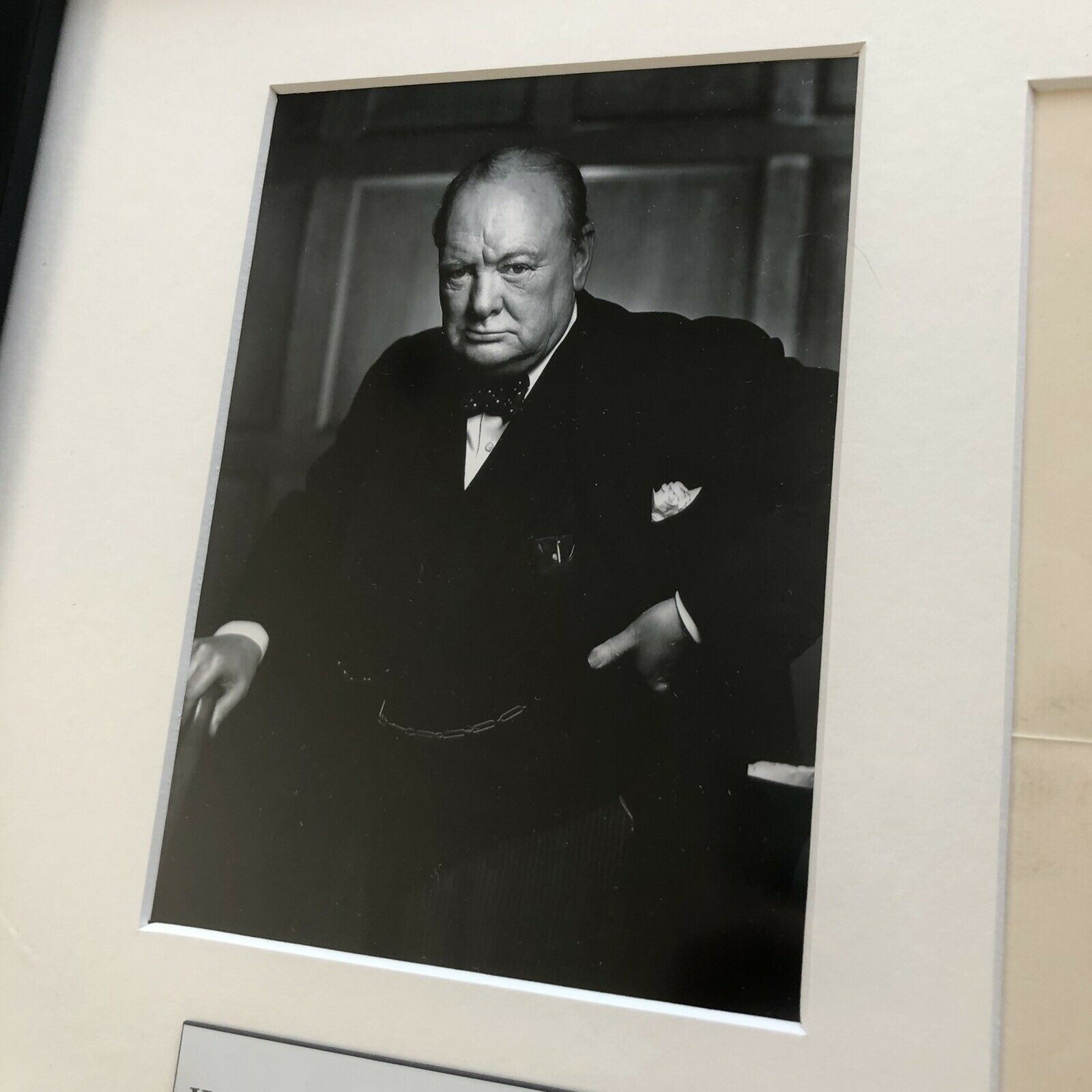 WINSTON S CHURCHILL * JSA LOA * Signed Letter Re: Military Battle Autograph *
