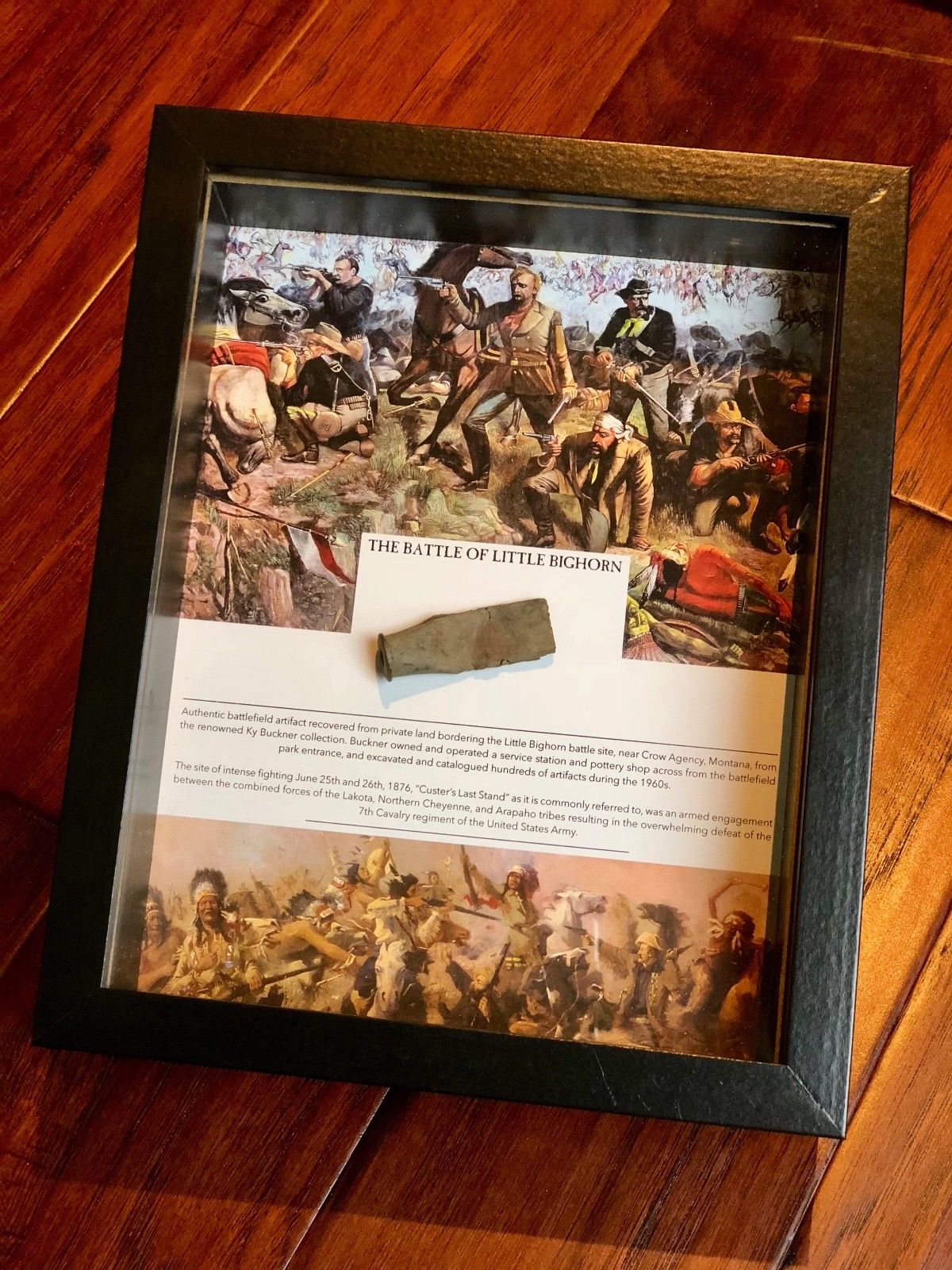 CUSTER'S LAST STAND * Original Battlefield Dug Artifact * LITTLE BIGHORN * COA