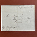 FLORENCE NIGHTINGALE * JSA * Autograph Envelope Signed to Founding Pathologist