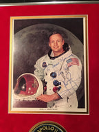 NEIL ARMSTRONG * Signed WSS Portrait JSA NASA LITHOGRAPH * Apollo 11 autograph