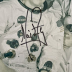 APOLLO 11 * JSA * Uninscribed Crew Signed Red # Photo Autograph Neil Armstrong