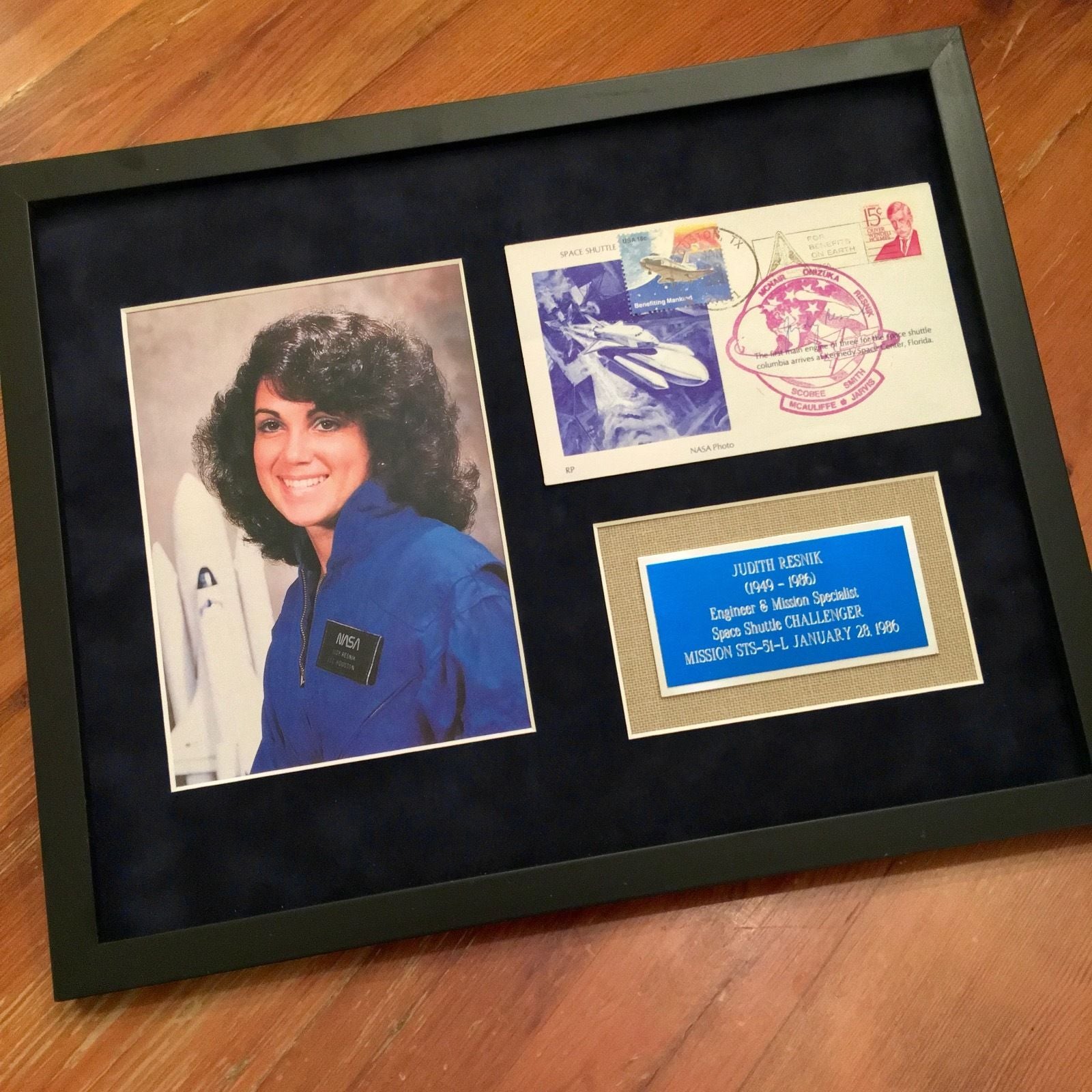 JUDY RESNIK * Scarce Launch Date Autograph CHALLENGER FD Cover Signed * 1/28/86