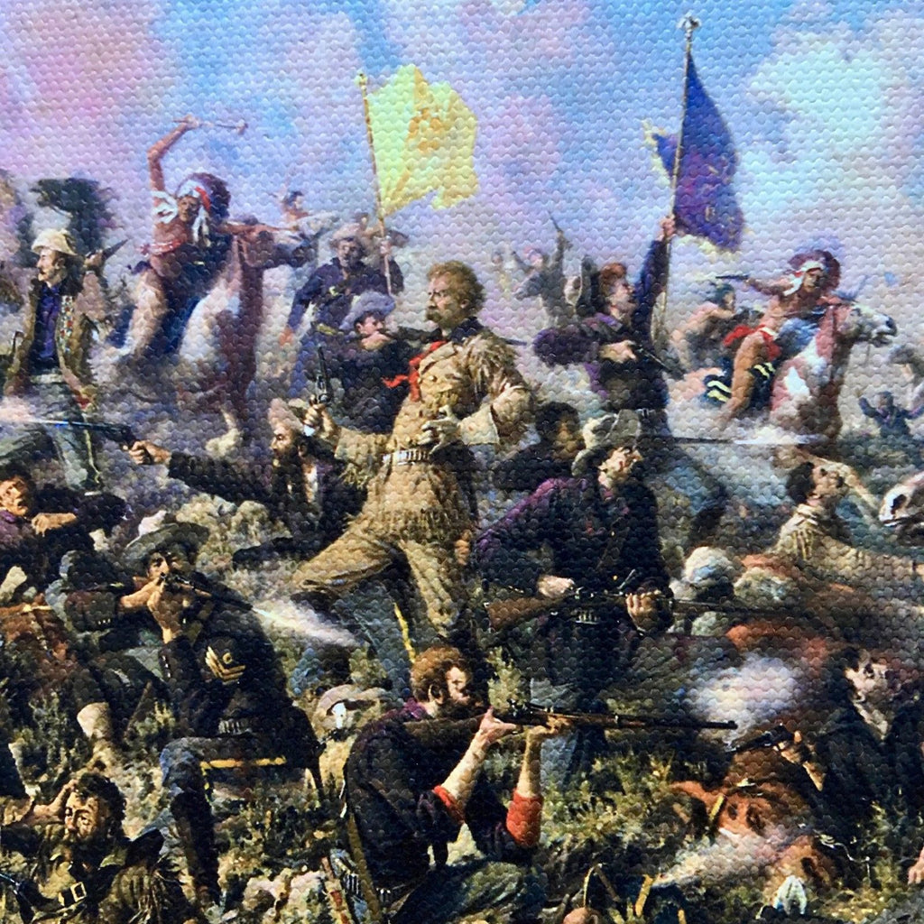 GEORGE CUSTER + MARCUS RENO "Last Stand" AUTOGRAPHS SIGNED * Little Bighorn