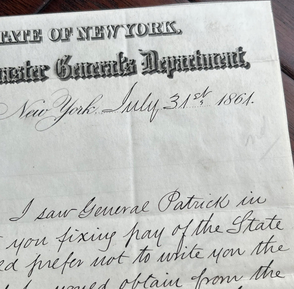 CHESTER ARTHUR * PSA/DNA * Autograph Civil War Report Raising 25k Troops Signed