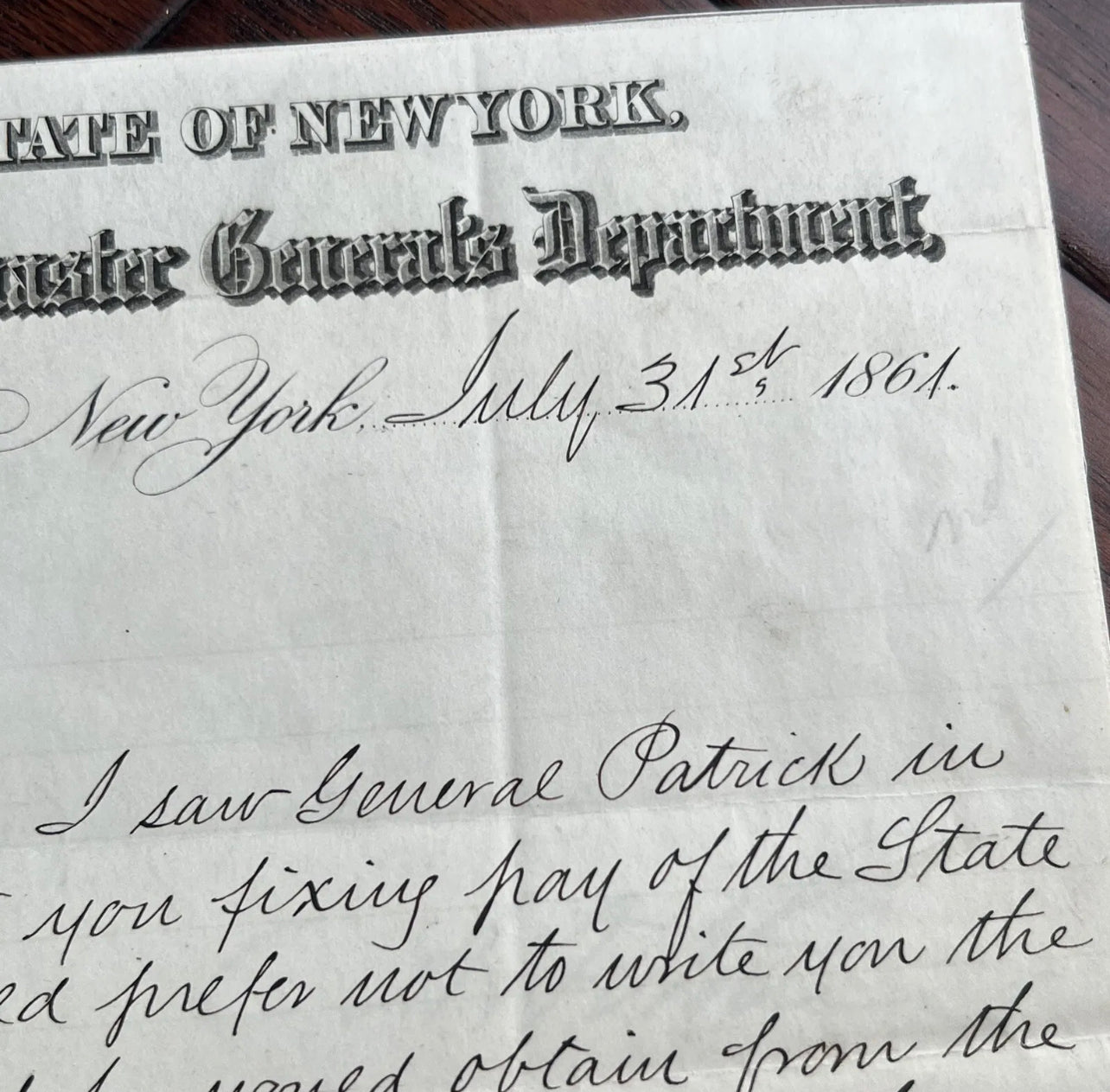 CHESTER ARTHUR * PSA/DNA * Autograph Civil War Report Raising 25k Troops Signed