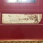 BENJAMIN FRANKLIN * PSA/DNA * Signed Handwritten Autograph RE: Box To George III