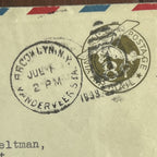 AMELIA EARHART * PSA/DNA * Encapsulated Autograph 1933 Air Race Cover Signed