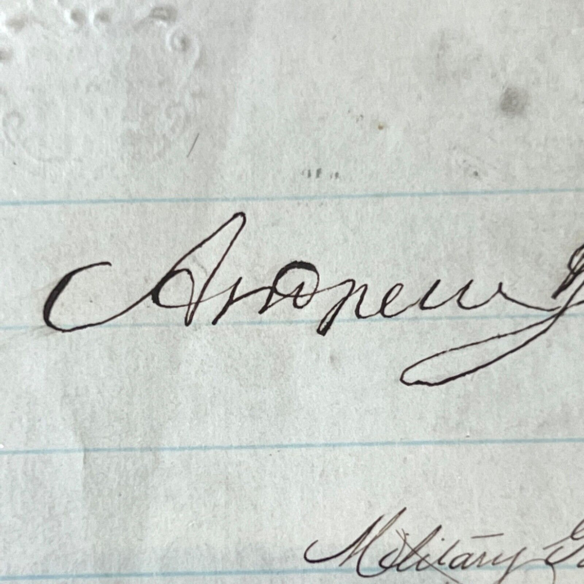 ANDREW JOHNSON * PSA/DNA * AUTOGRAPH Military Governor SIGNED Abraham Lincoln VP