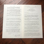 GERALD FORD * JSA LOA * Inauguration Speech Autograph Typescript Signed