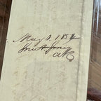 ABRAHAM LINCOLN * PSA/DNA Slab * Autograph Lengthy Handwritten Plea Signed
