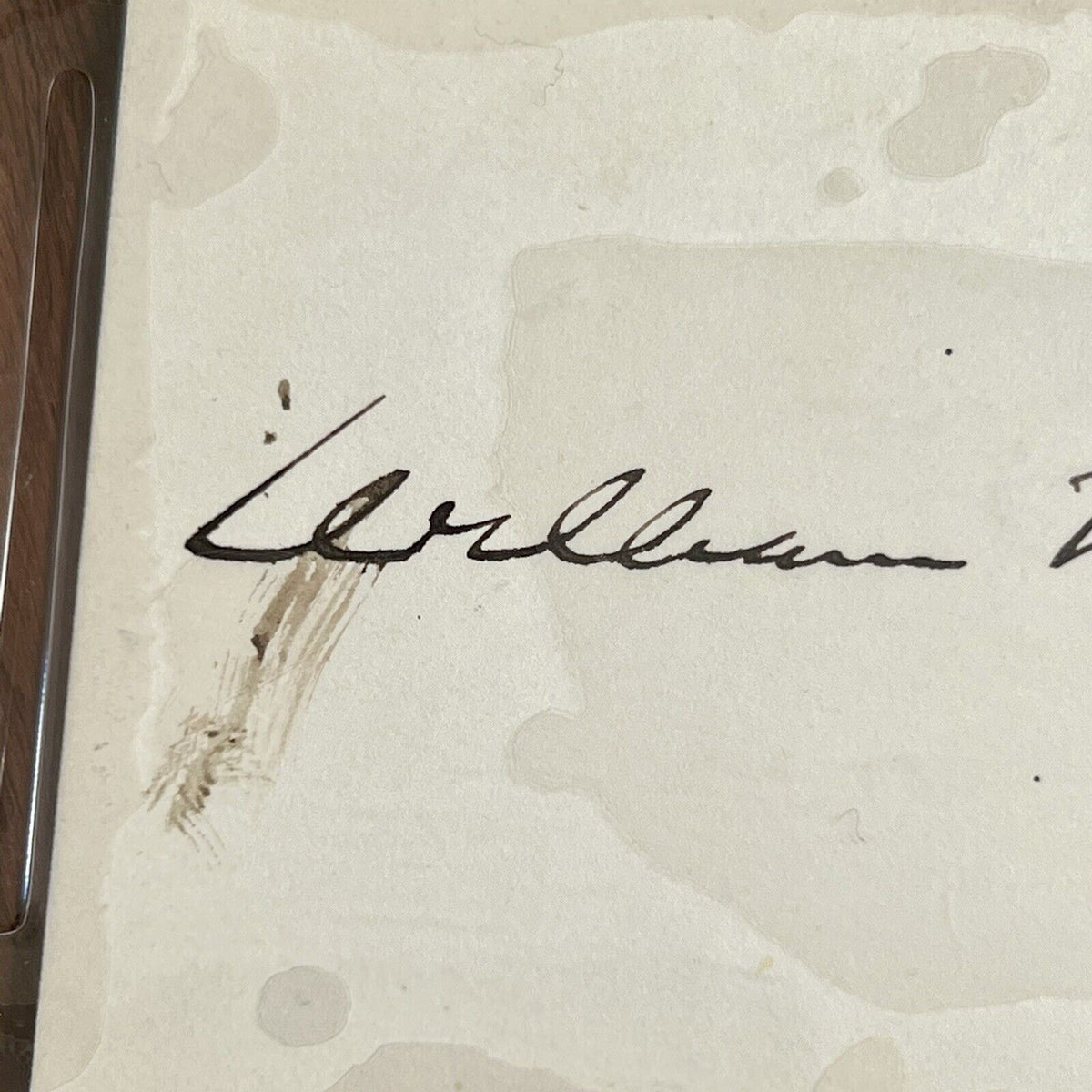 WILLIAM MCKINLEY * PSA/DNA Slab * Signed White House Card Autograph Signature