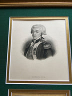 MARQUIS DE LAFAYETTE * PSA/DNA * 2x SIGNED Autograph Letter * Revolutionary War