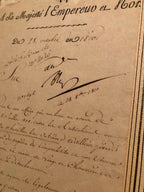 NAPOLEON BONAPARTE * PSA/DNA * AUTOGRAPH War Manuscript SIGNED * Emperor France