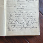 FLORENCE NIGHTINGALE * JSA LOA * Signed Book Gifted to Goddaughter Autograph