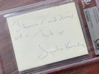 JACQUELINE KENNEDY * WHITE HOUSE NOTE * Autograph Hand SIGNED * As First Lady