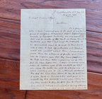 JOHN TYLER * PSA * Autograph Letter Signed Seeks Banker's Advice on Land Deal