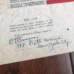 ERNEST HEMINGWAY * JSA LOA * Handwritten Autograph Envelope Signed *