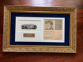 JOHN F. KENNEDY * JACQUELINE KENNEDY Scarce AUTOGRAPH Duo Signed * JFK 1958