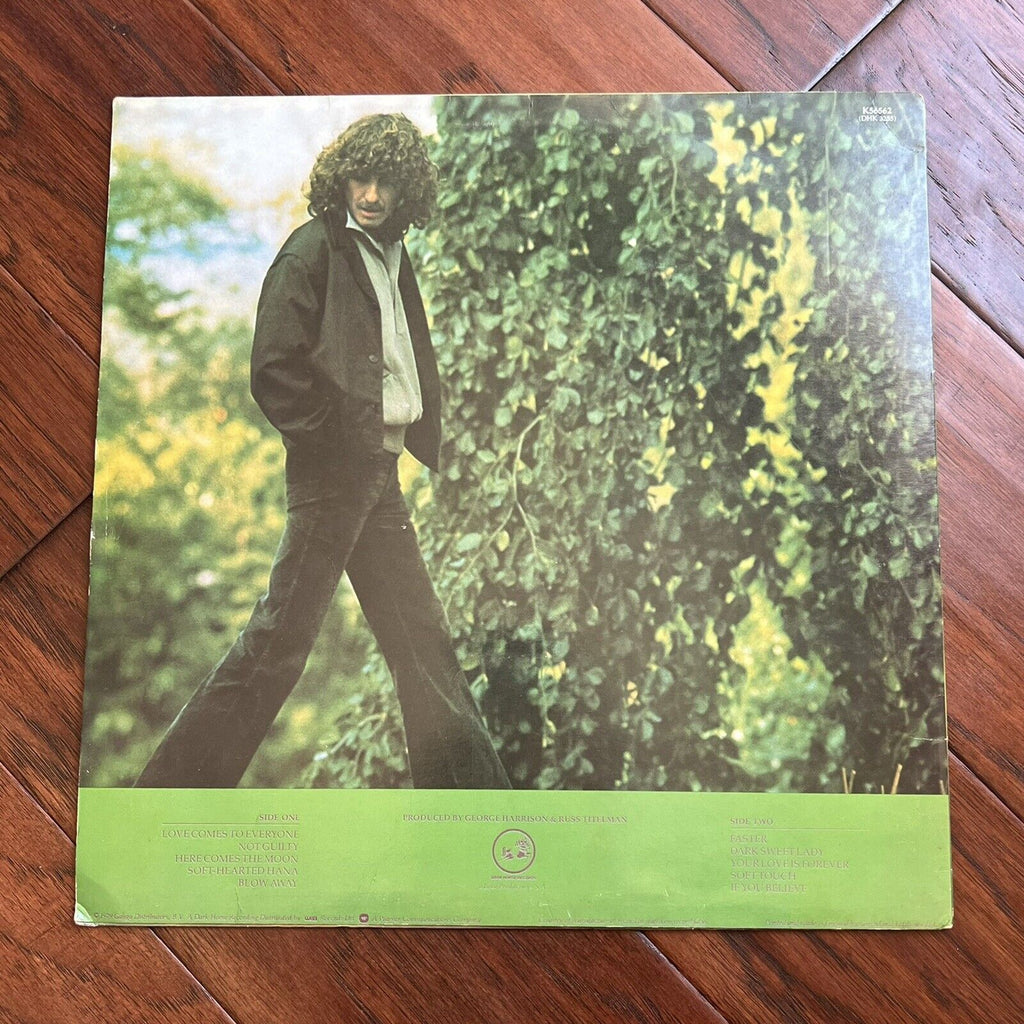 GEORGE HARRISON * PSA/DNA LOA * Autograph Self Titled LP Signed Album Beatles