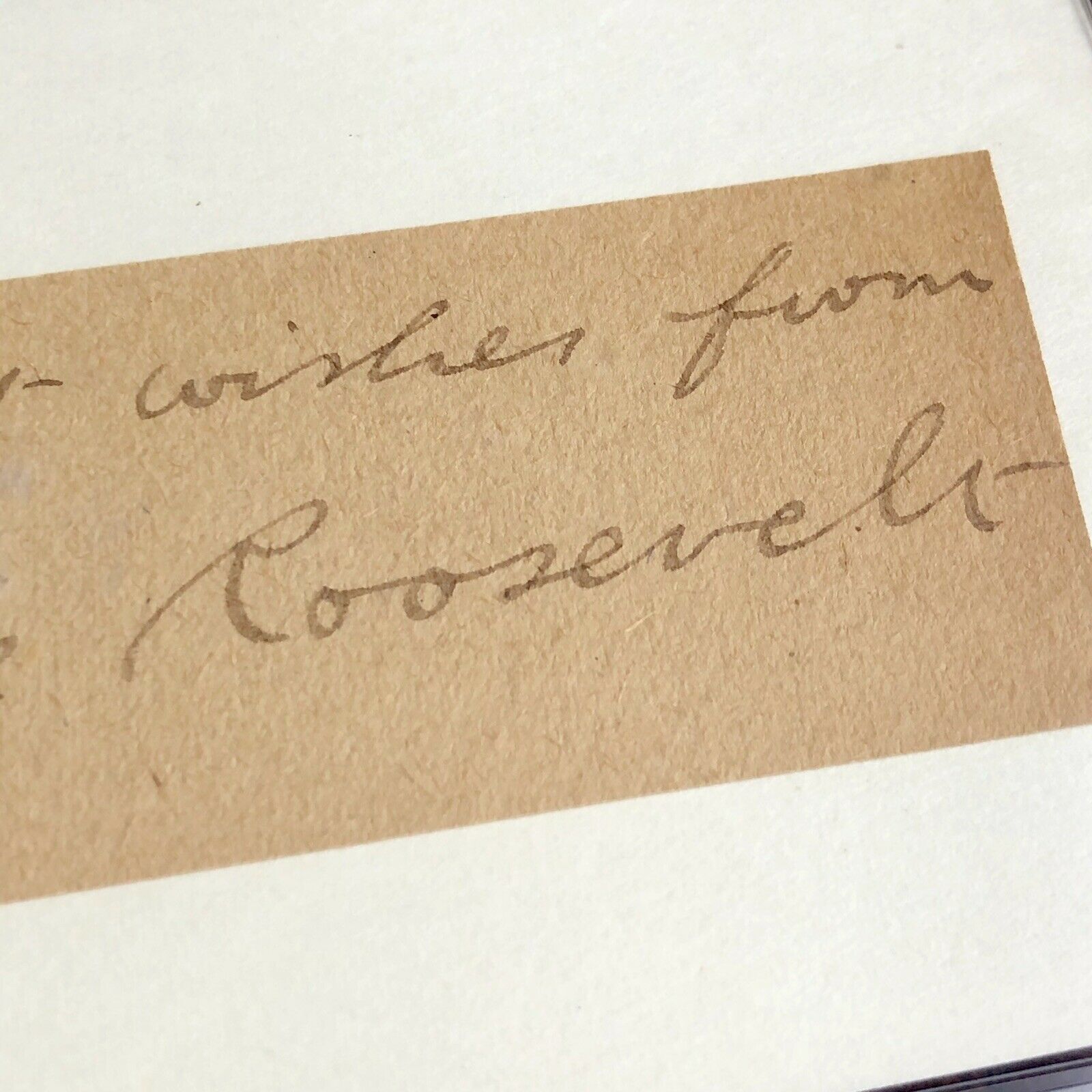 THEODORE ROOSEVELT * PSA/DNA Slabbed * Hand Signed Full Signature Autograph *