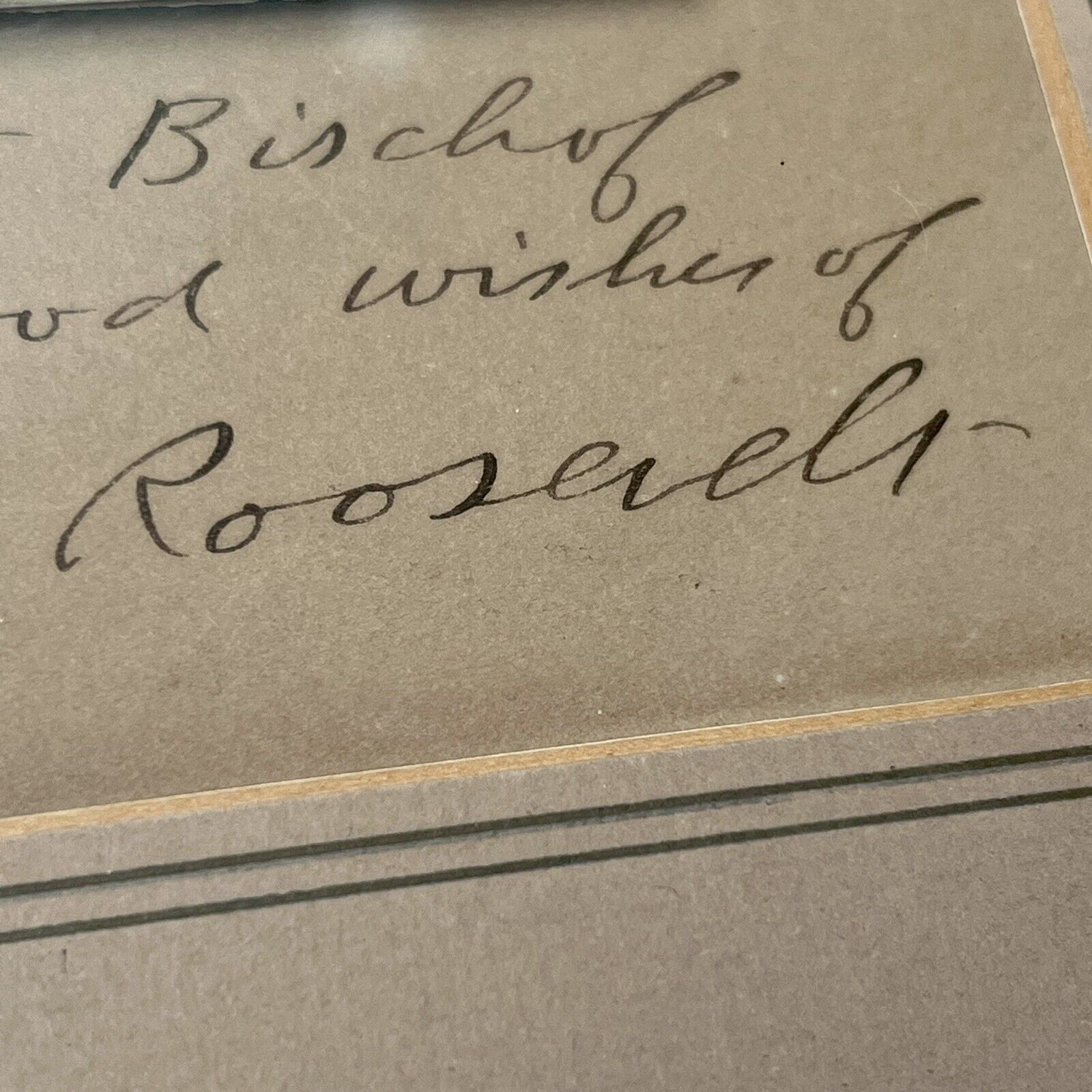THEODORE ROOSEVELT * JSA LOA * Signed XXL 15x18 Portrait Photo Autograph