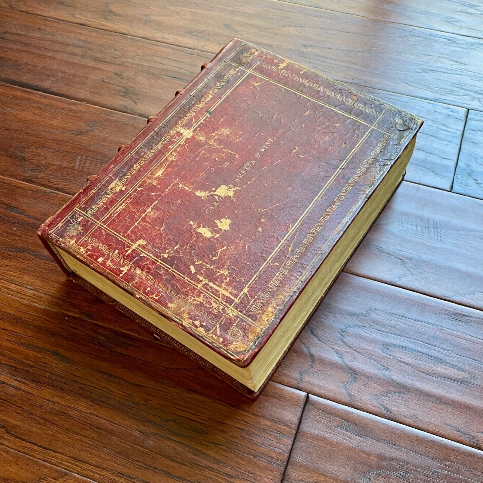 JOHN ADAMS * JSA * Autograph Family Bible Signed & Gifted to his Granddaughter