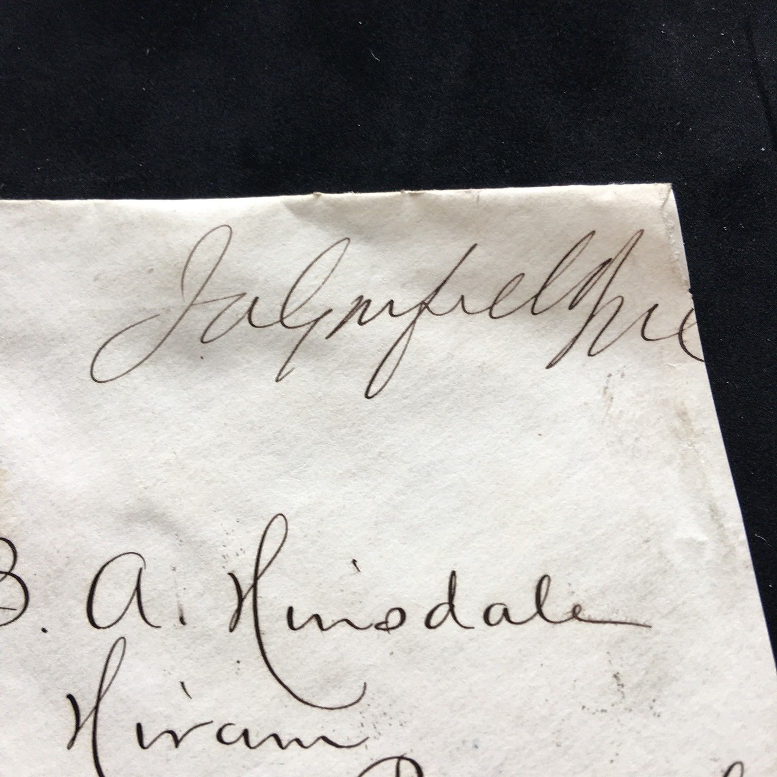 JAMES A. GARFIELD * Rare AUTOGRAPH Signed * Free Frank Envelope * President