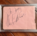 MARILYN MONROE * PSA/DNA * Authentic AUTOGRAPH Album Page SIGNED * Signature
