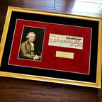JOHN ADAMS * JSA COA * Scarce AUTOGRAPH Handwritten Note SIGNED * 2nd President