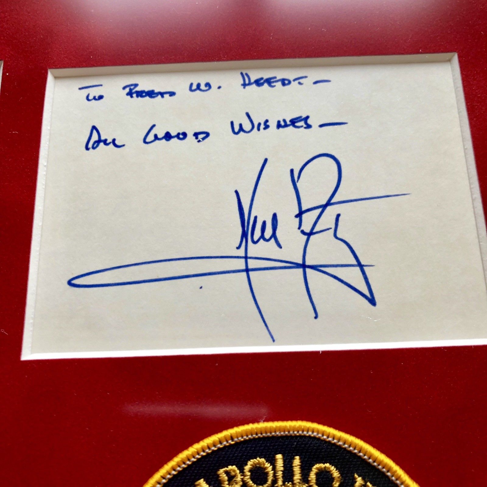 NEIL ARMSTRONG * PSA/DNA Zarelli LOA * Signed Index Card * Apollo 11 Autograph