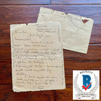 ERNEST HEMINGWAY * BAS * Handwritten Autograph LETTER * "Green Hills of Africa"