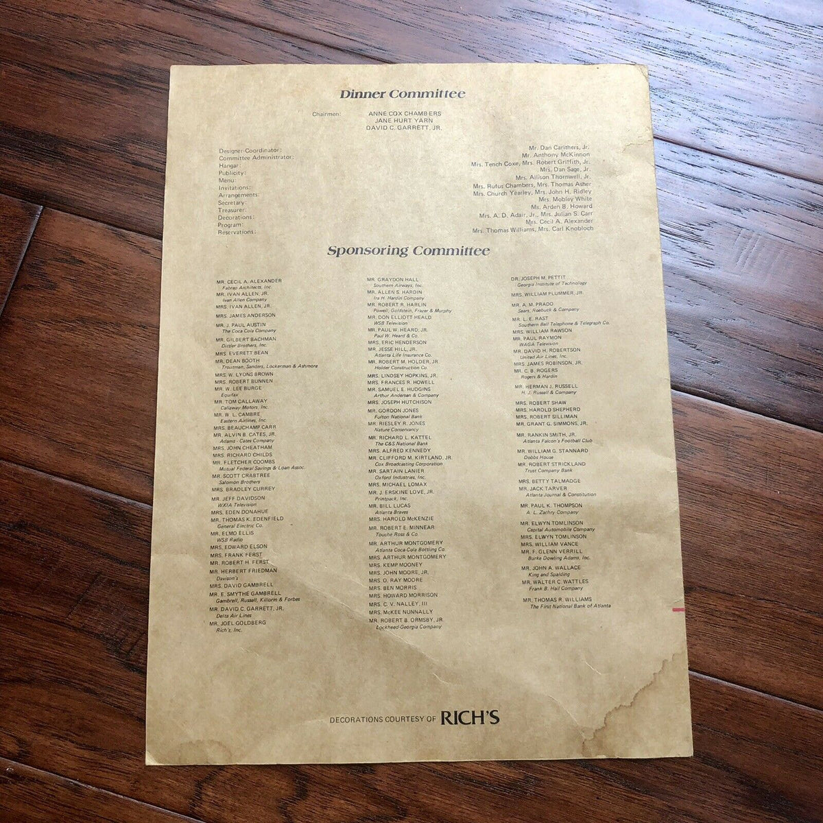 NEIL ARMSTRONG * JSA LOA * Signed Spirit Of St Louis Autograph Program Apollo 11