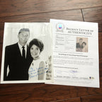 RONALD & NANCY REAGAN * BAS Beckett * Autograph Inscribed Signed Photo