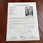 NEIL ARMSTRONG * JSA * Bold Signed NASA White Space Suit Photo Autograph