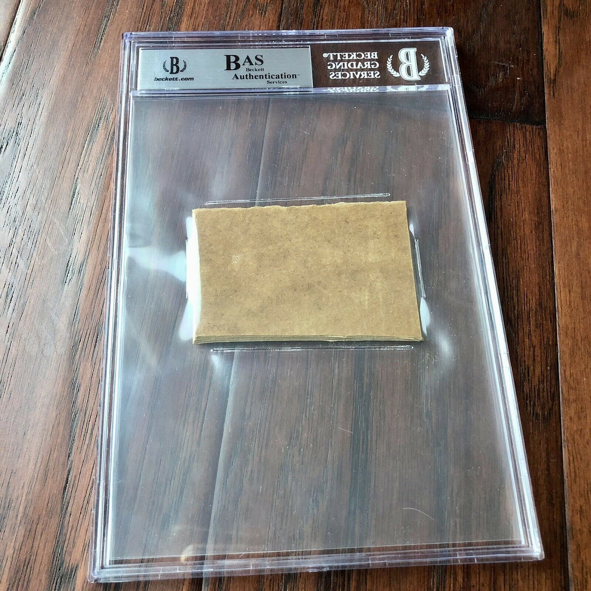 LYNDON B. JOHNSON * BECKETT BAS SLAB * Autograph Signature As President Signed