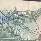 PAUL MCCARTNEY * BAS BECKETT * Autograph One Pound Note Signed * The Beatles