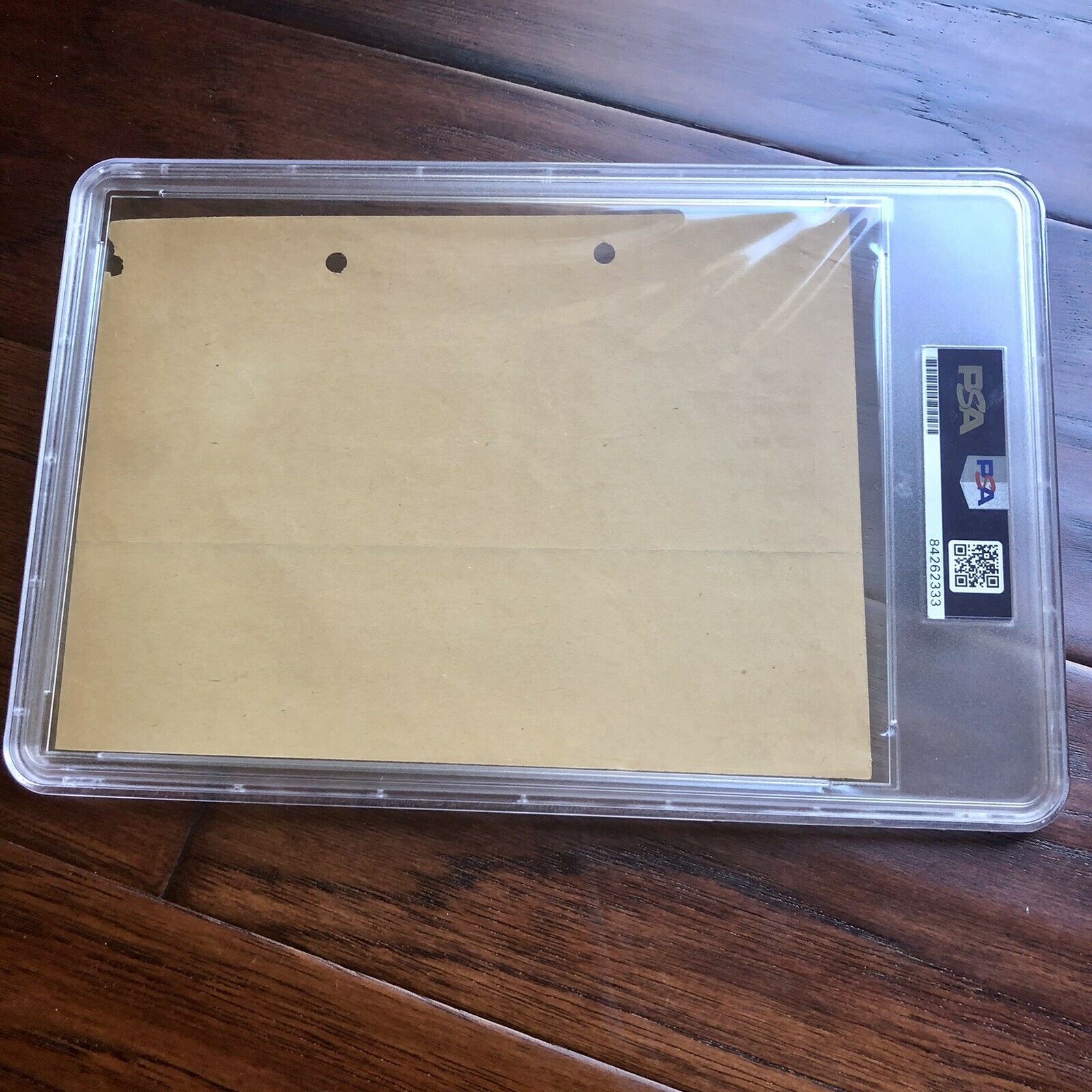 Thomas Edison * PSA/DNA Slab * Autograph Handwritten Note Signed *