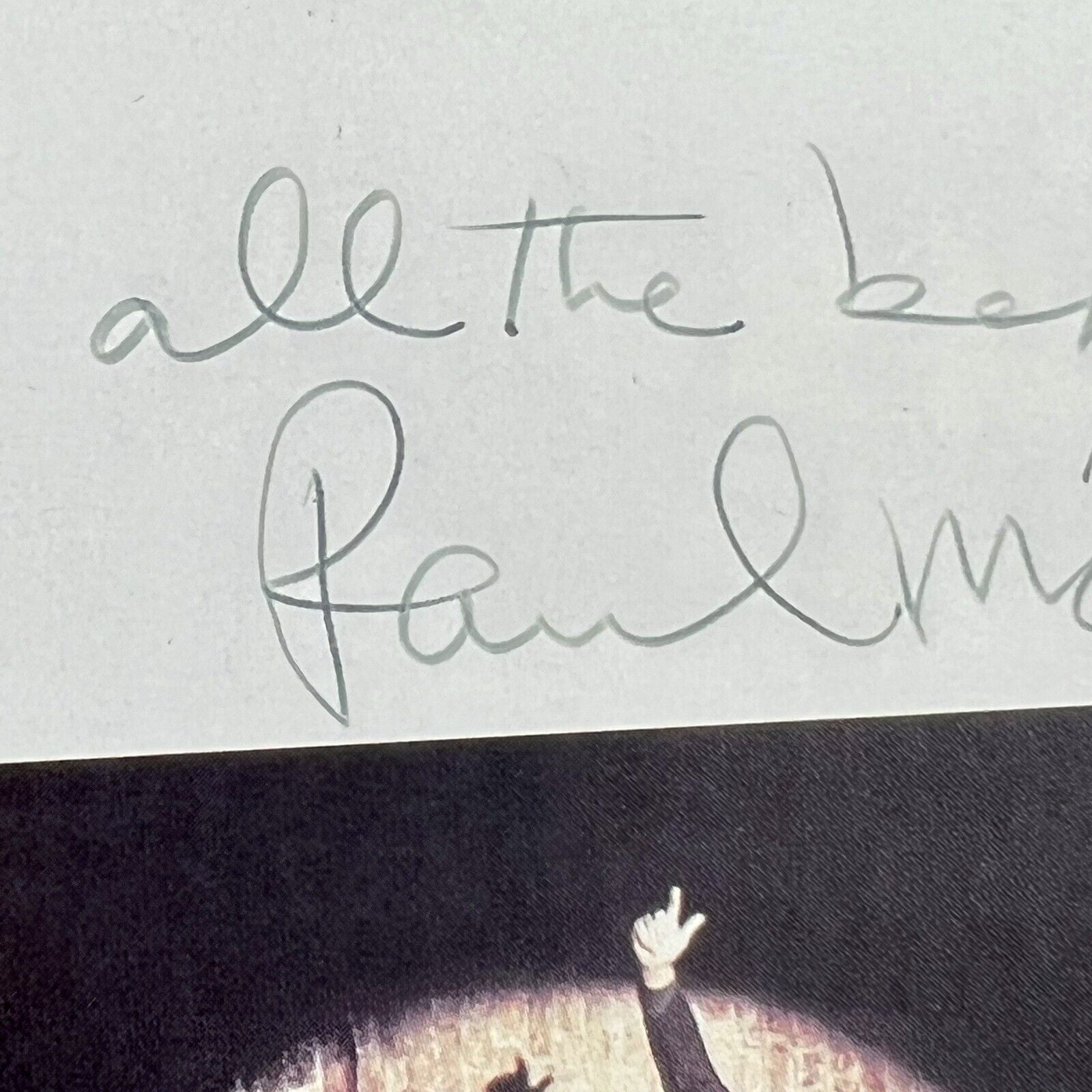PAUL MCCARTNEY * JSA LOA * Signed Band on the Run CD Album Autograph * BEATLES
