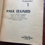 PABLO PICASSO * PSA/DNA * Autograph Surrealist Book Signed Paul Eluard *