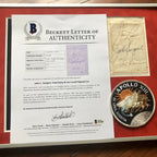 APOLLO 13 * BAS PSA LOA * Crew & Control Signed Display * Jack Swigert Autograph