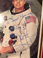 NEIL ARMSTRONG * Signed WSS Portrait JSA NASA LITHOGRAPH * Apollo 11 autograph