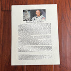 NEIL ARMSTRONG * Beckett BAS Slab * Signed "One Small Step" Autograph Photo