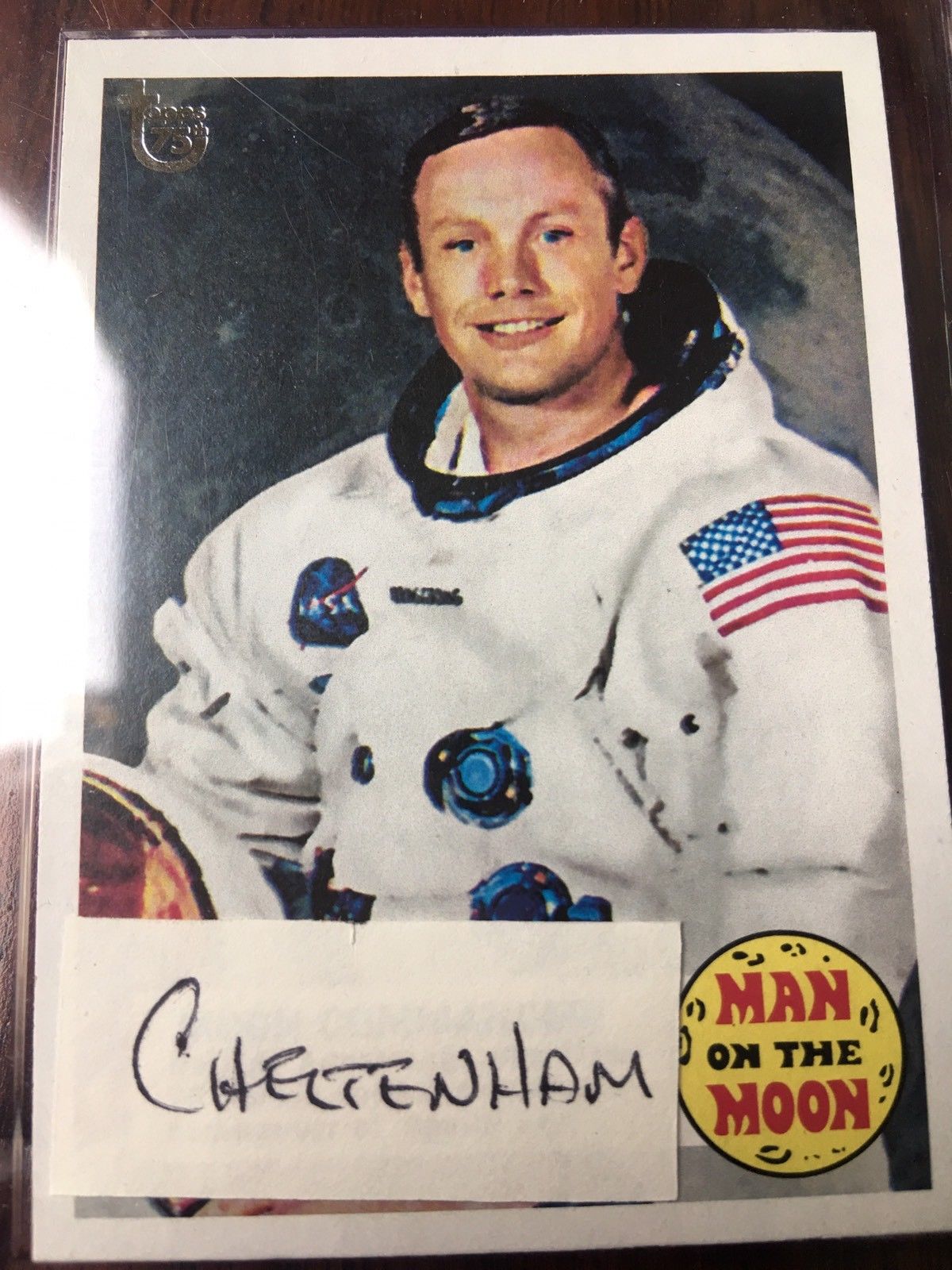 NEIL ARMSTRONG * Handwritten Cut Word + DNA * Apollo 11 * not Autograph Signed